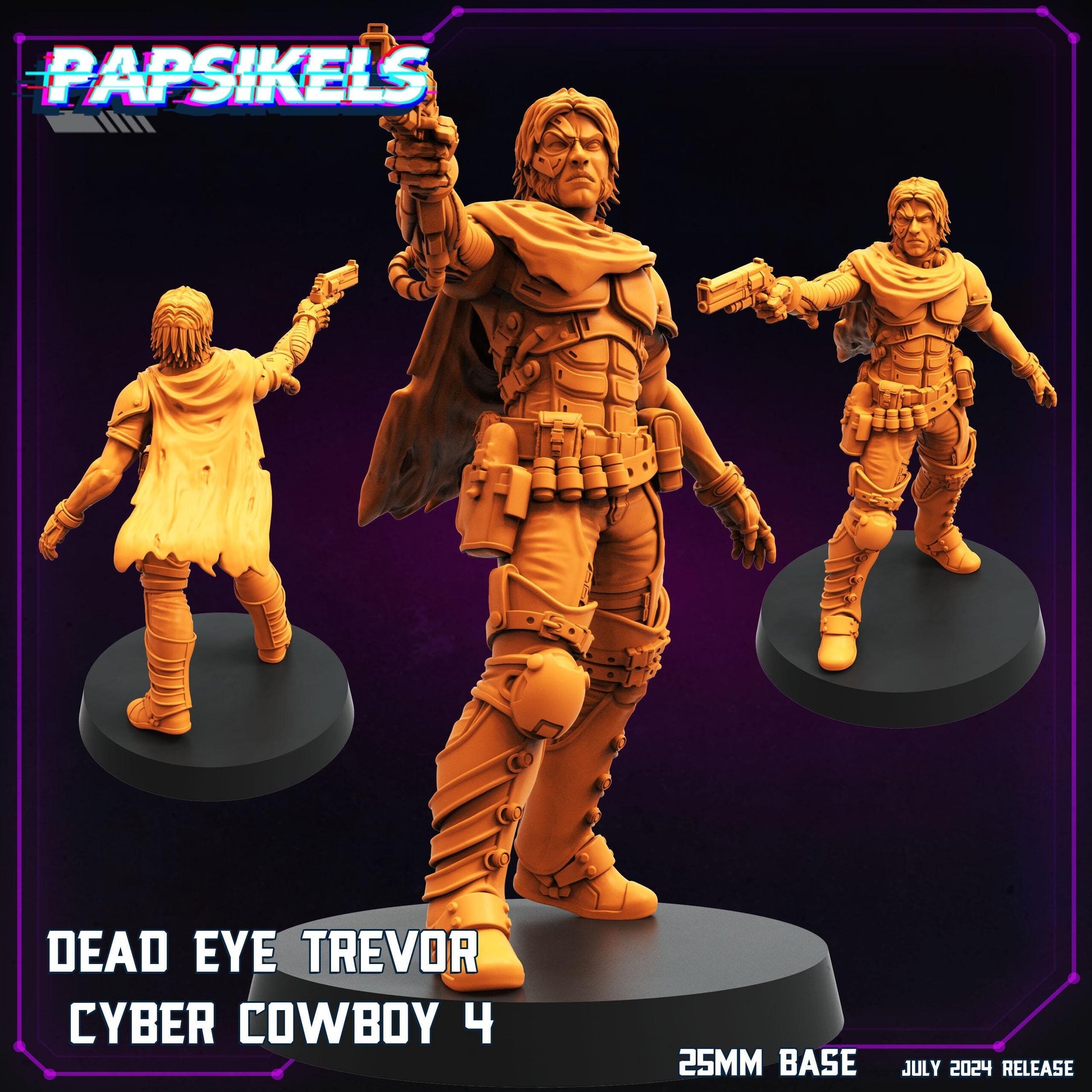 Dead Eye Trevor - Cyber Cowboy 4 (sculpted by Papsikels)