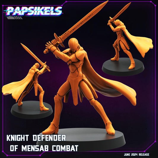 Knight Defender of Mensab - Combat (sculpted by Papsikels)