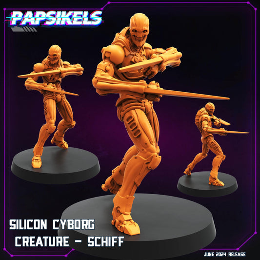 Silicon Cyborg Creature - Schiff (sculpted by Papsikels)