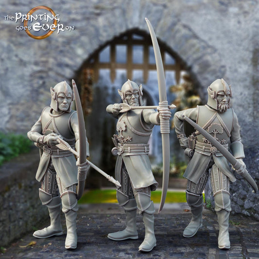 Gonthan Archers - set of 3 (sculpted by Print Goes Ever On)