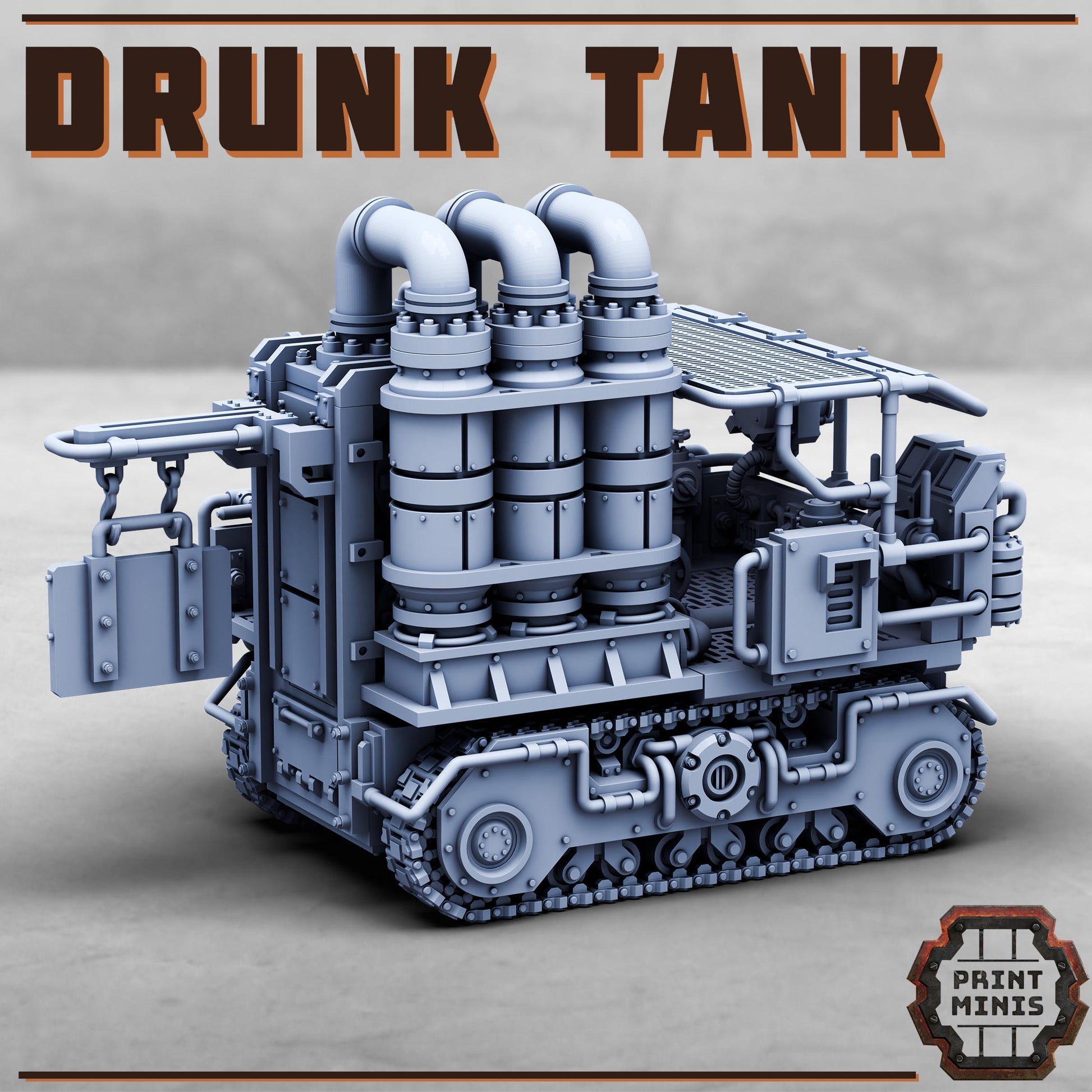 Drunk Tank Vehicle (sculpted by PrintMinis)