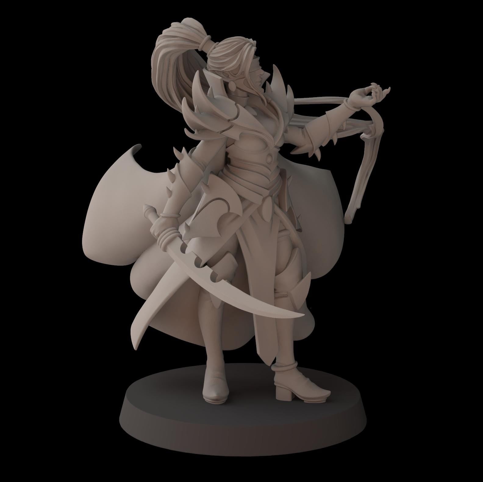 The Courtesan (Sculpted by Fantasy Cult Miniatures)