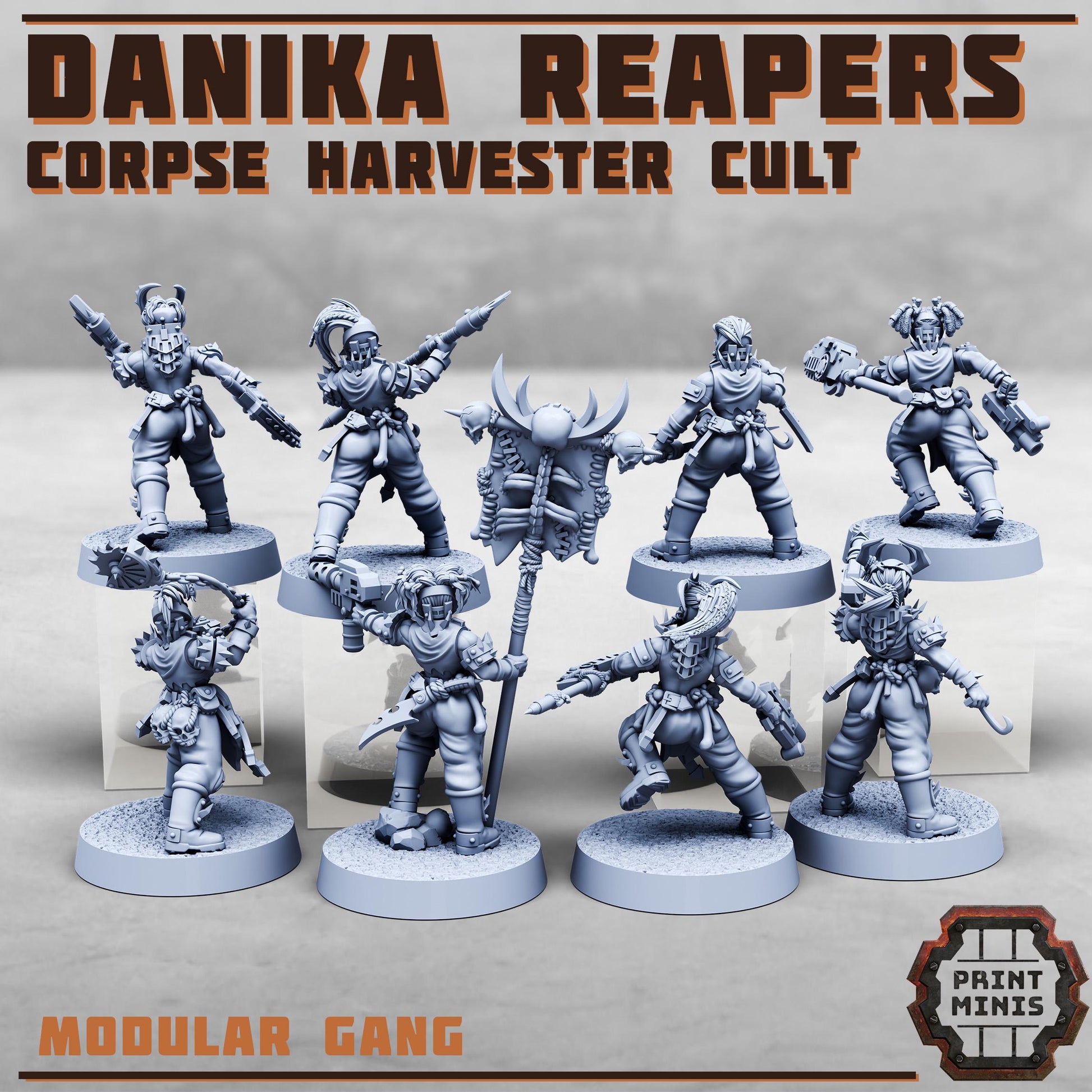 Danika Reapers Gang (by Print Minis)