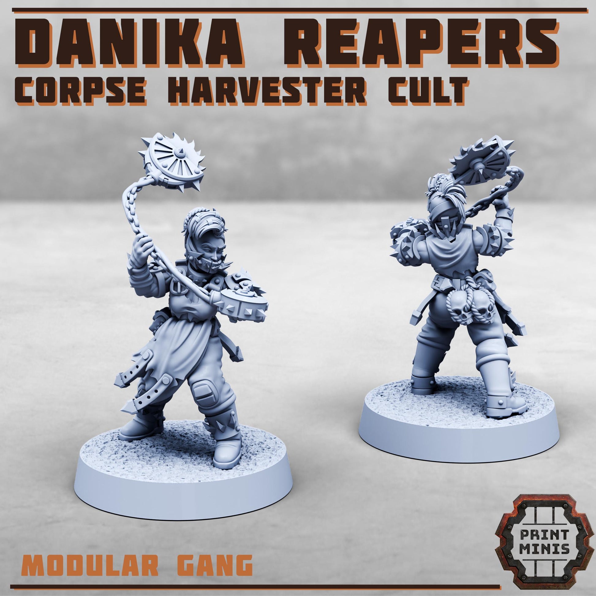 Danika Reapers Gang (by Print Minis)