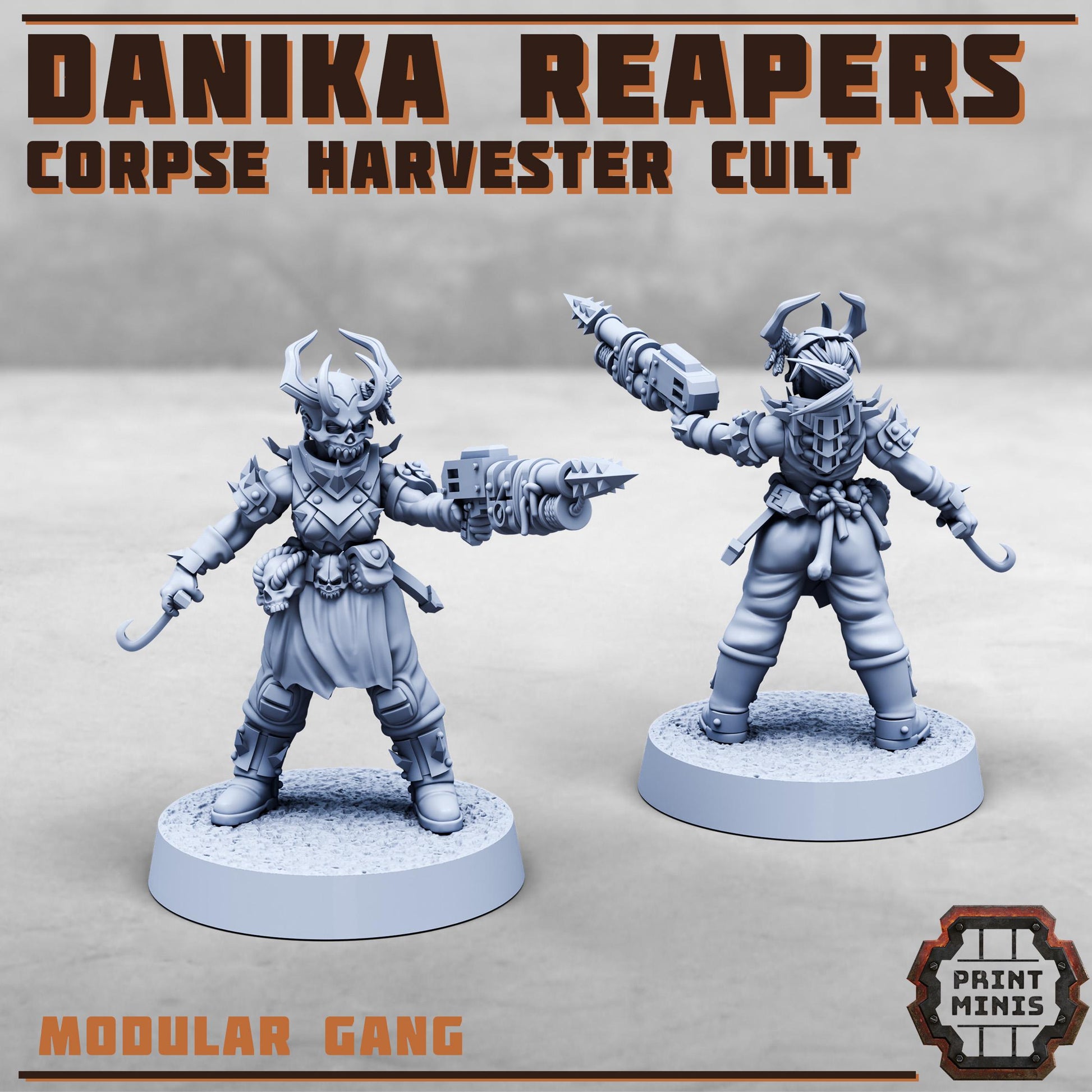 Danika Reapers Gang (by Print Minis)