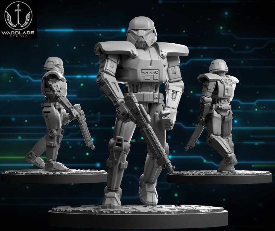 Dark Trooper 1 - Fan Art (sculpted by Warblade Studios)