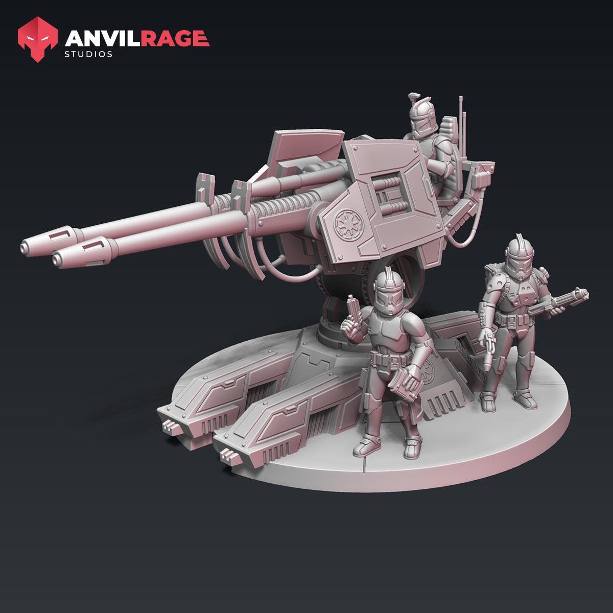 Replicator Scout Biker - 1 model (Sculpted by Anvilrage Studios)