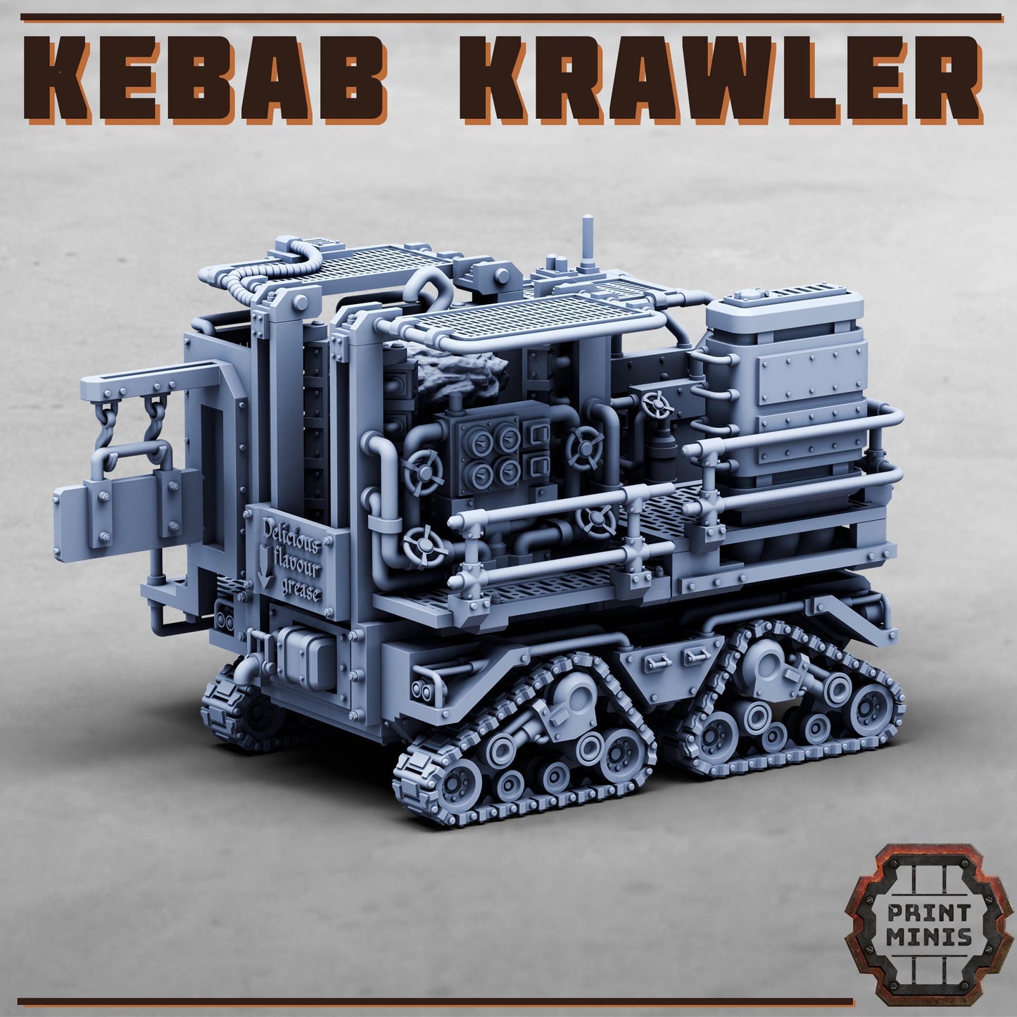 Kebab Crawler (sculpted by PrintMinis)