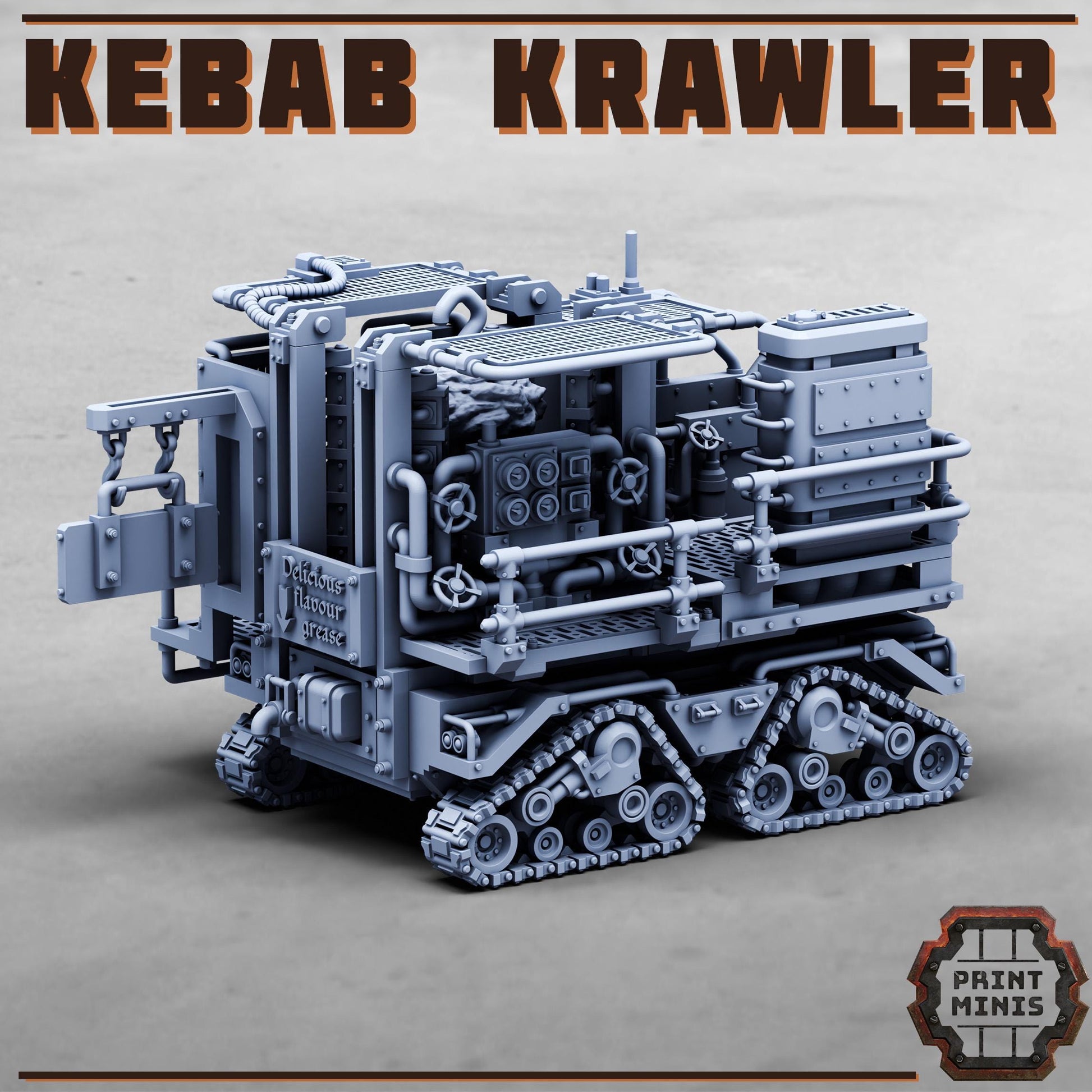 Kebab Crawler (sculpted by PrintMinis)