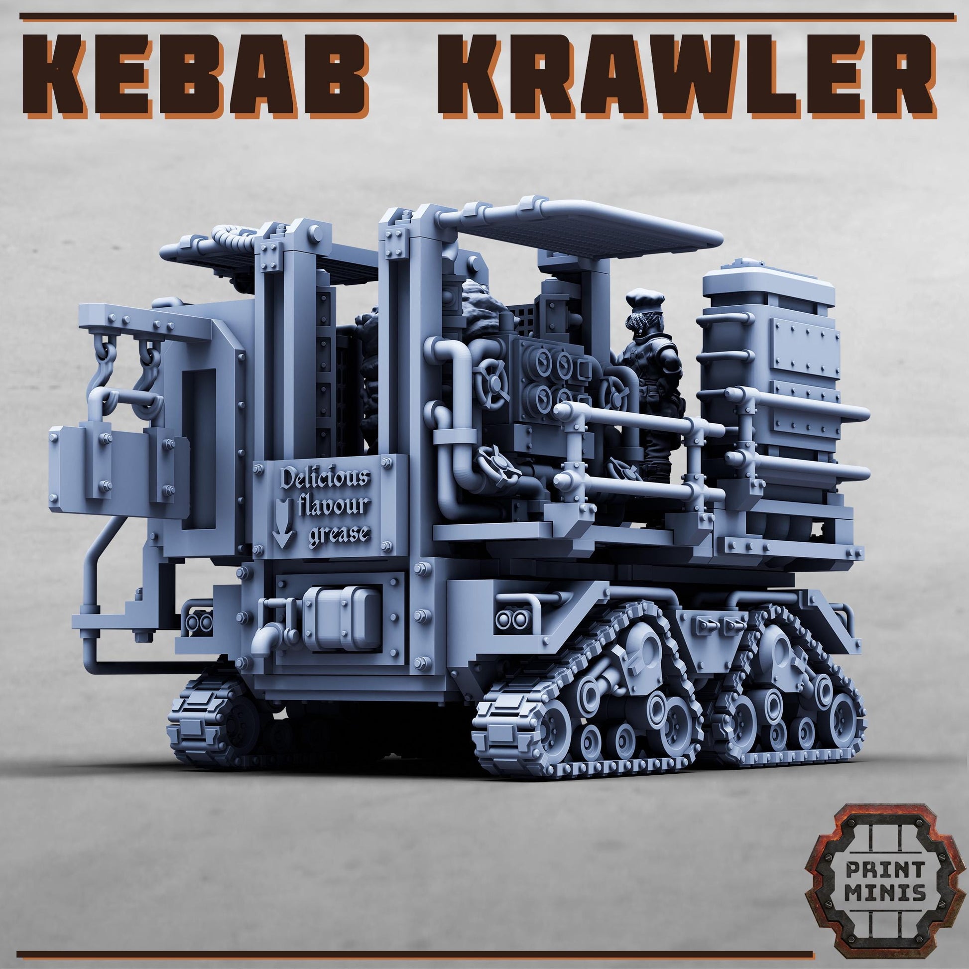 Kebab Crawler (sculpted by PrintMinis)