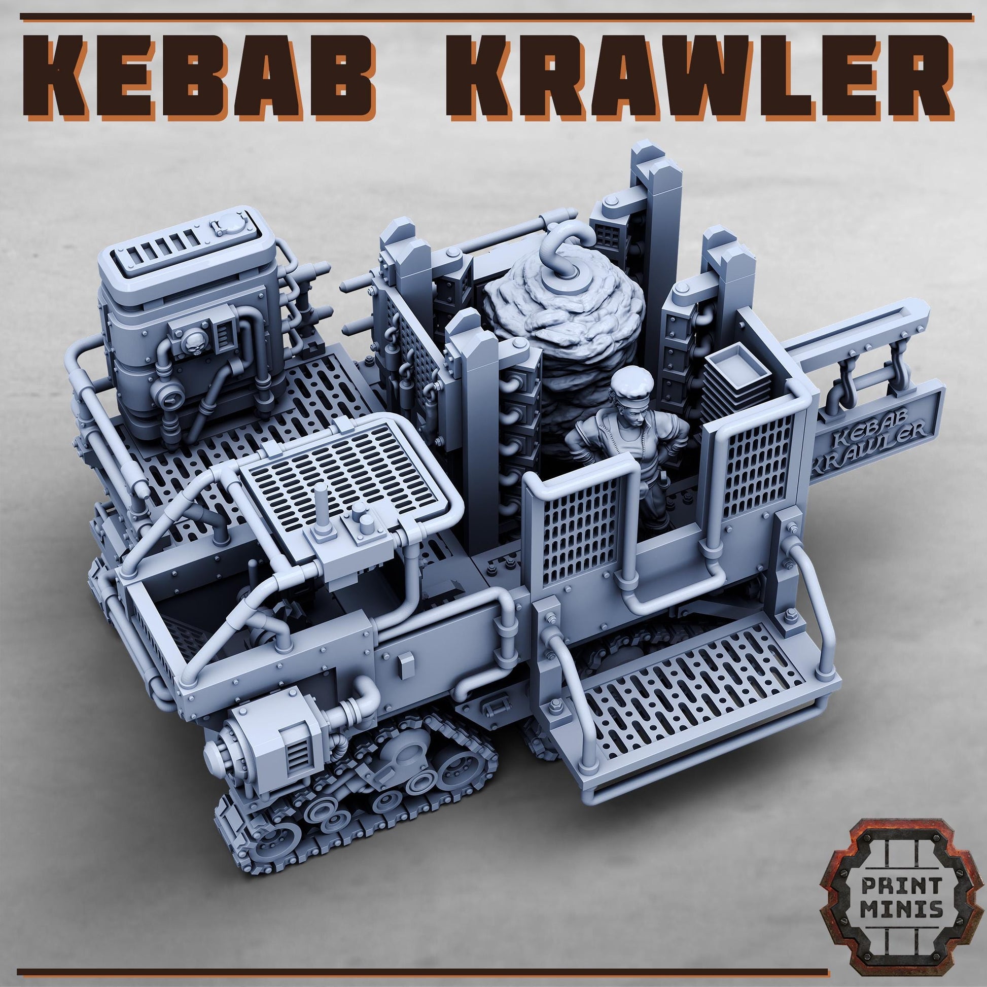 Kebab Crawler (sculpted by PrintMinis)