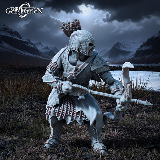 Ironmoor Orc Archer B (sculpted by Print Goes Ever On)