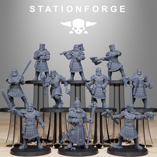 Vodalites Melee Infantry - set of 10 (sculpted by Stationforge)