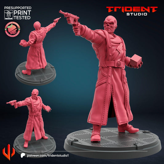Red Skull (Fan art sculpted by Trident Studio) (Crisis Protocol Proxy/Alternative)