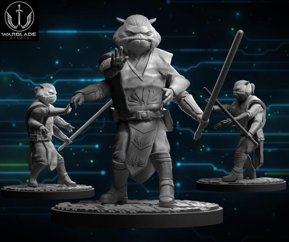 Goonral Monshi - Fan Art (sculpted by Warblade Studios)