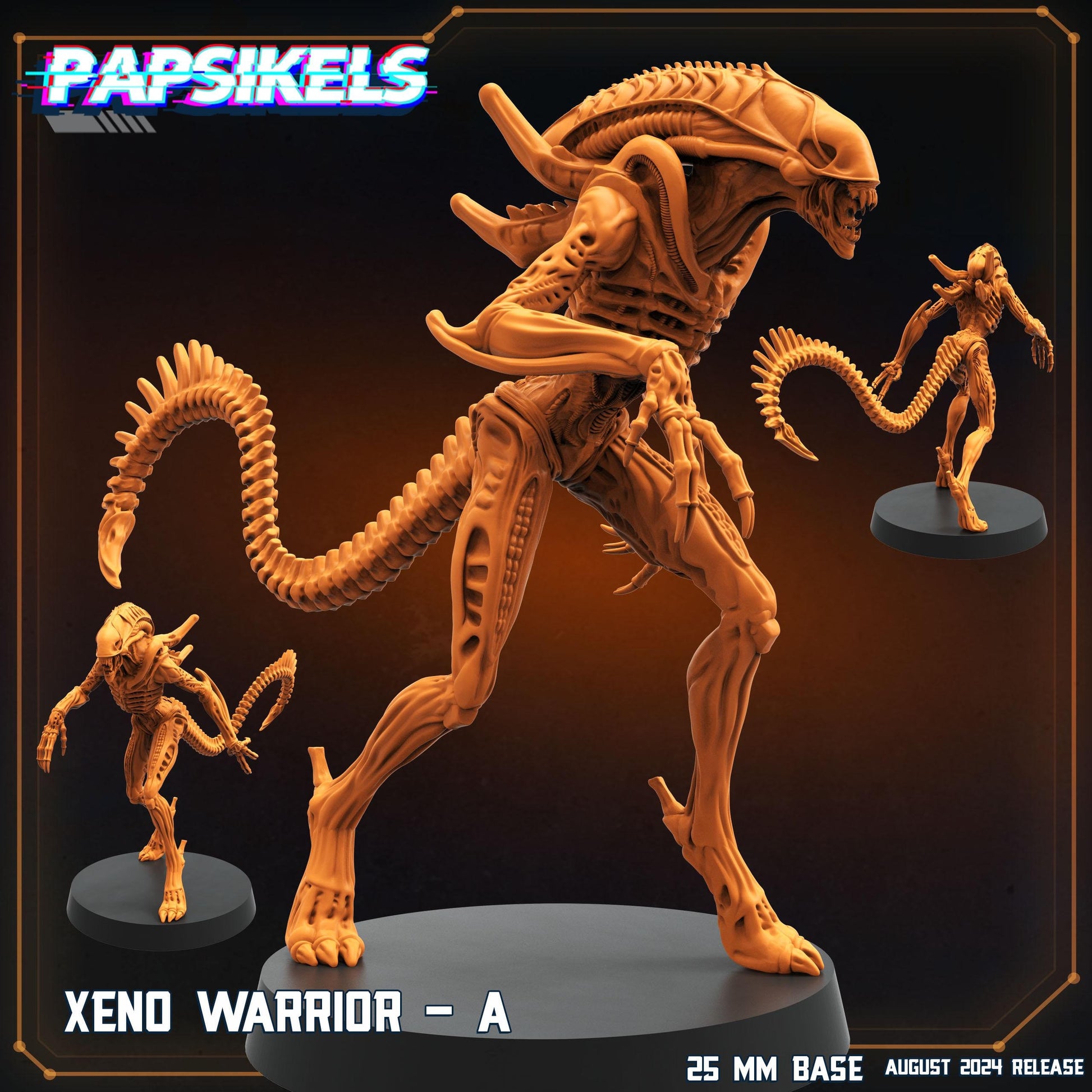 Xeno Warrior A - Xenomorph Fan Art (sculpted by Papsikels)