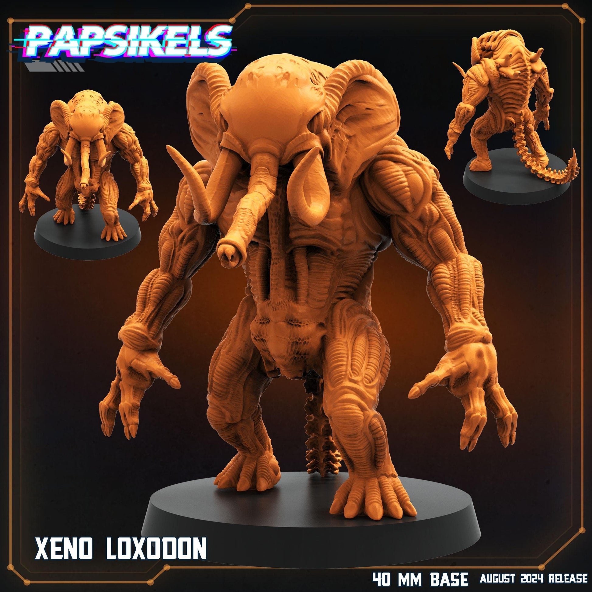 Xeno Loxodon - Xenomorph Fan Art (sculpted by Papsikels)