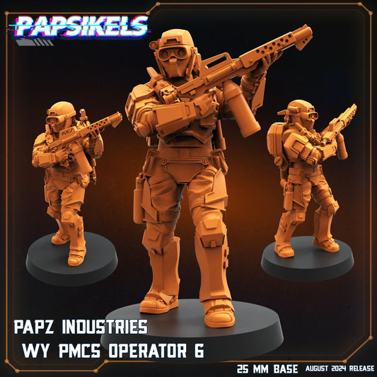 Papz Industries WY PMCS Operator - 6 (sculpted by Papsikels)