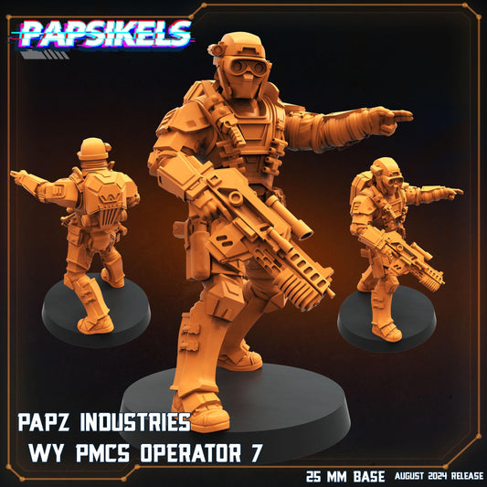 Papz Industries WY PMCS Operator - 7 (sculpted by Papsikels)