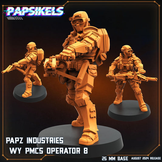 Papz Industries WY PMCS Operator - 8 (sculpted by Papsikels)
