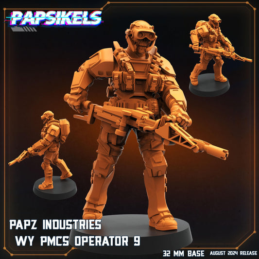 Papz Industries WY PMCS Operator - 9 (sculpted by Papsikels)