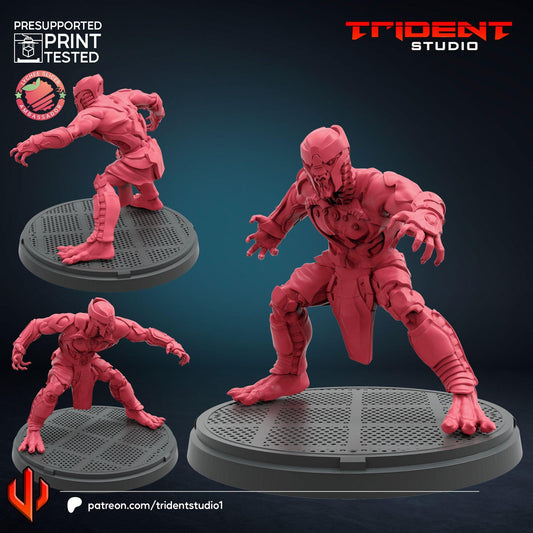 Chitauri 3 (Fan art sculpted by Trident Studio) (Crisis Protocol Proxy/Alternative)