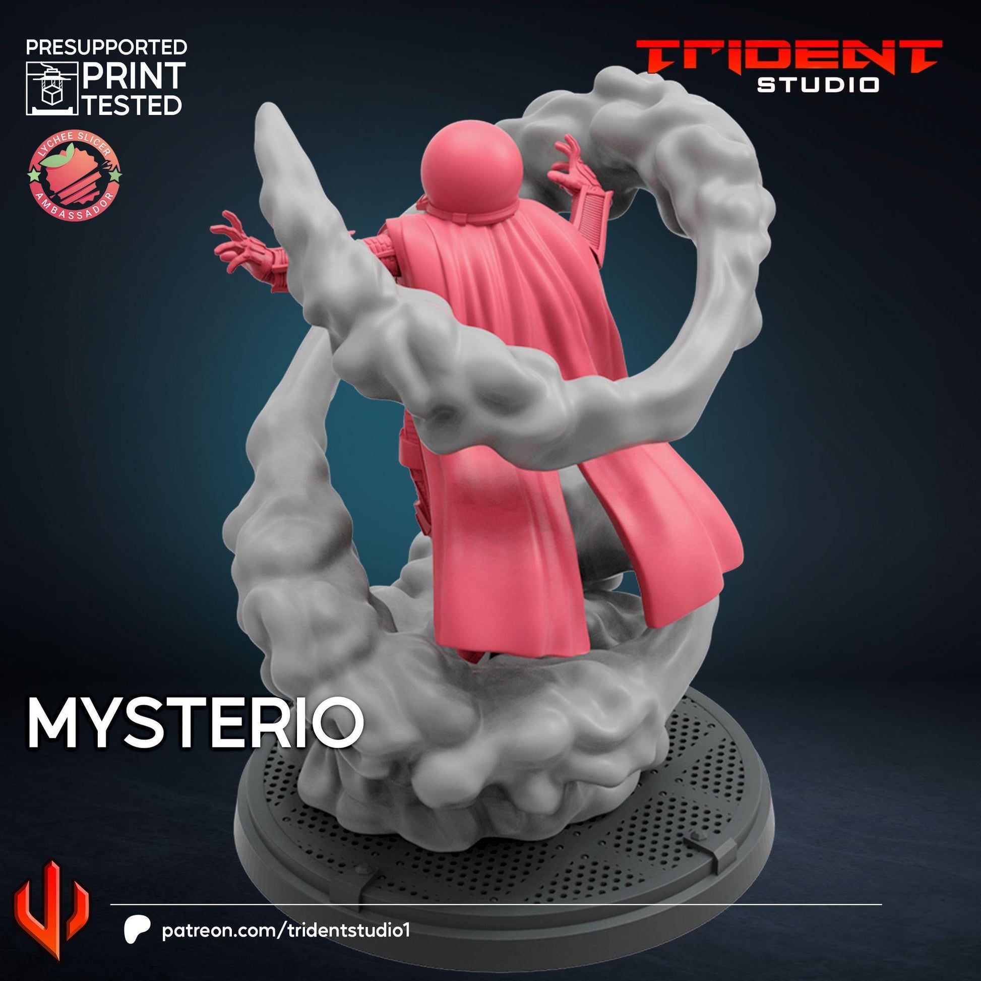 Mysterio (Fan art sculpted by Trident Studio) (Crisis Protocol Proxy/Alternative)