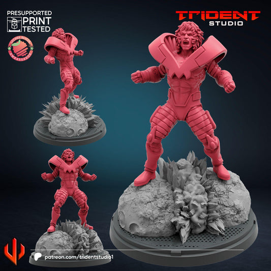 Beyonder (Fan art sculpted by Trident Studio) (Crisis Protocol Proxy/Alternative)