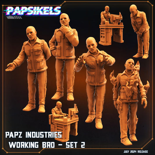 Papz Industries Working Bros (sculpted by Papsikels)