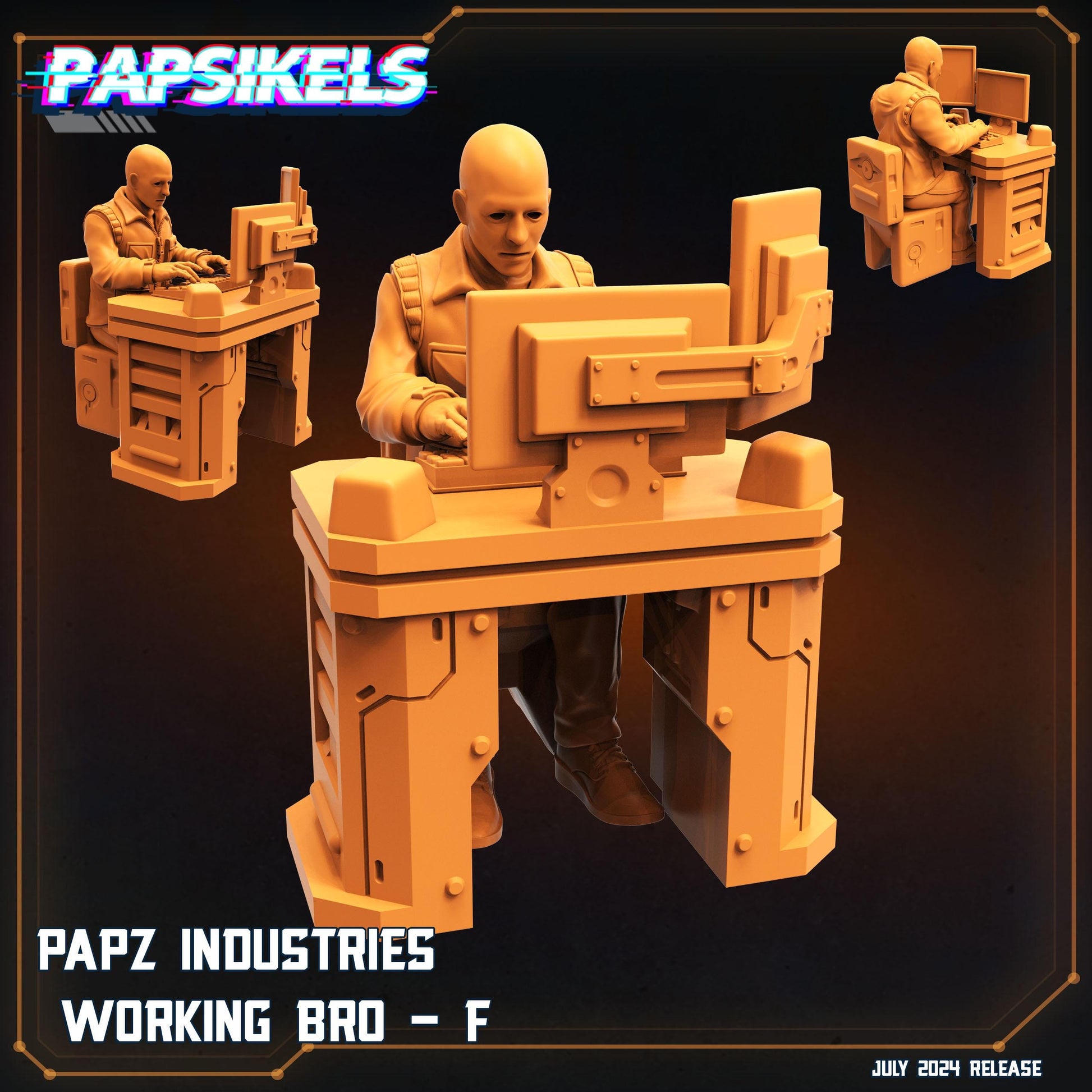 Papz Industries Working Bros (sculpted by Papsikels)