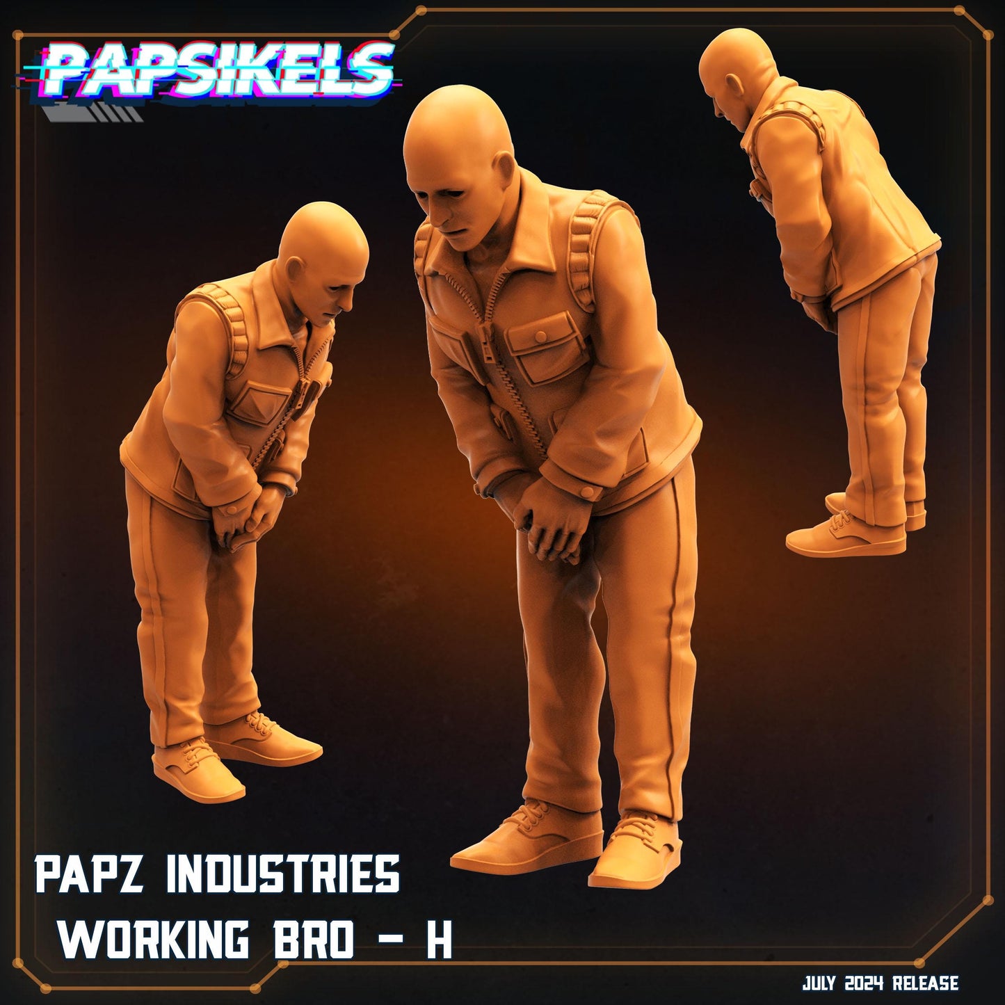 Papz Industries Working Bros (sculpted by Papsikels)