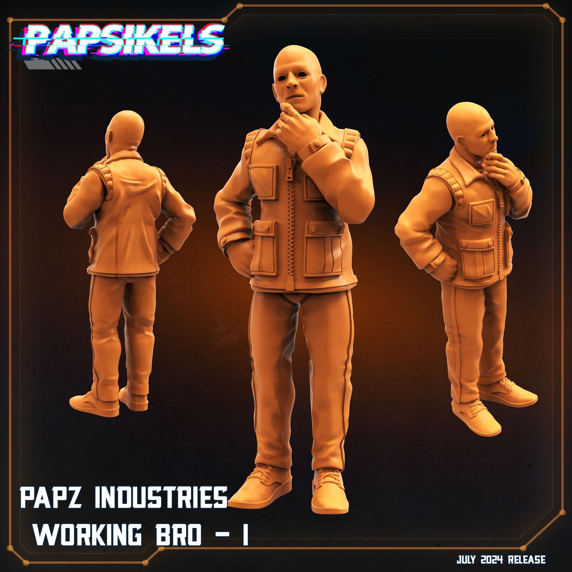 Papz Industries Working Bros (sculpted by Papsikels)