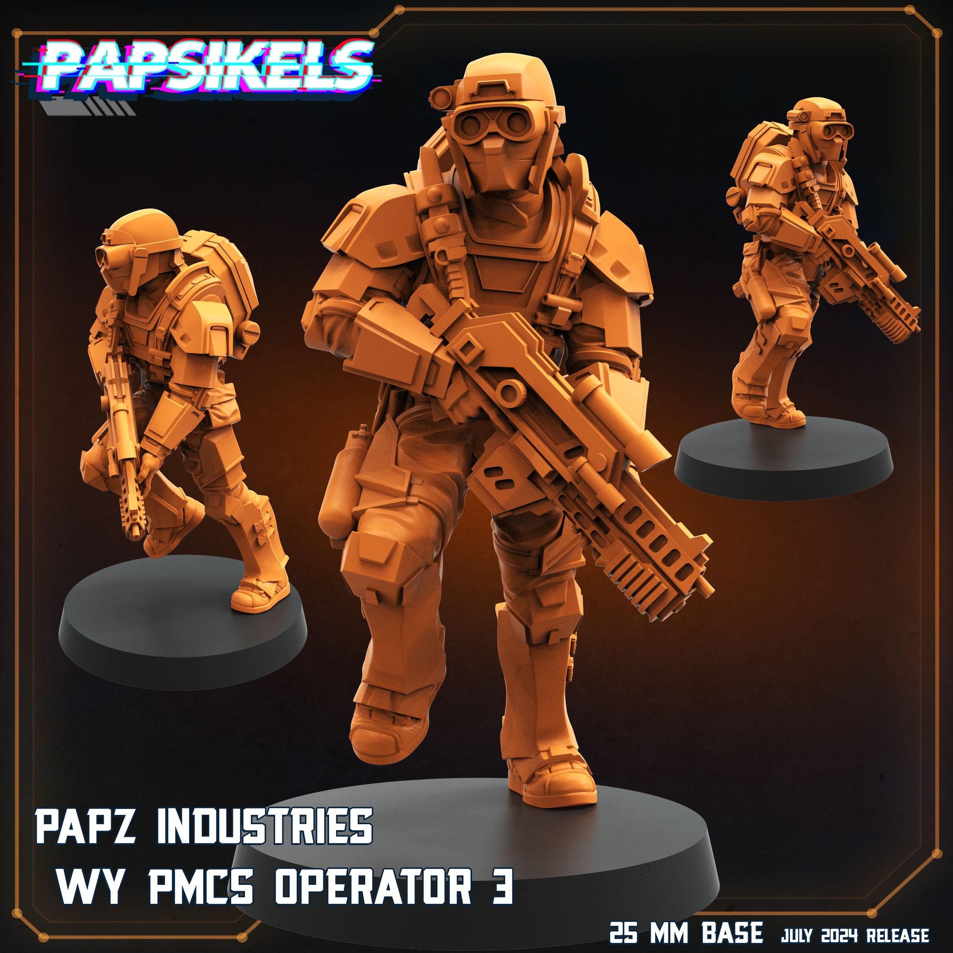 Papz Industries WY PMCS Operator - 3 (sculpted by Papsikels)