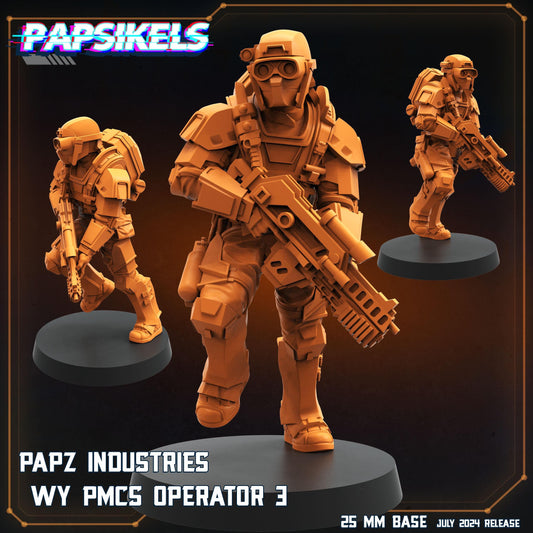 Papz Industries WY PMCS Operator - 3 (sculpted by Papsikels)