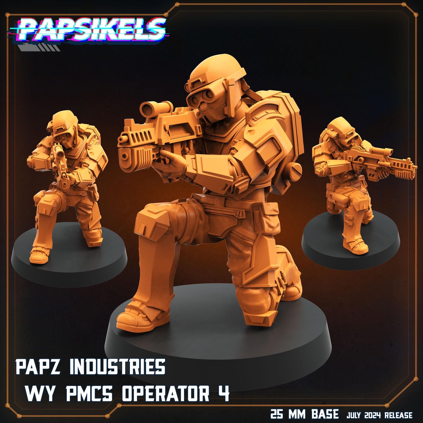 Papz Industries WY PMCS Operator - 4 (sculpted by Papsikels)