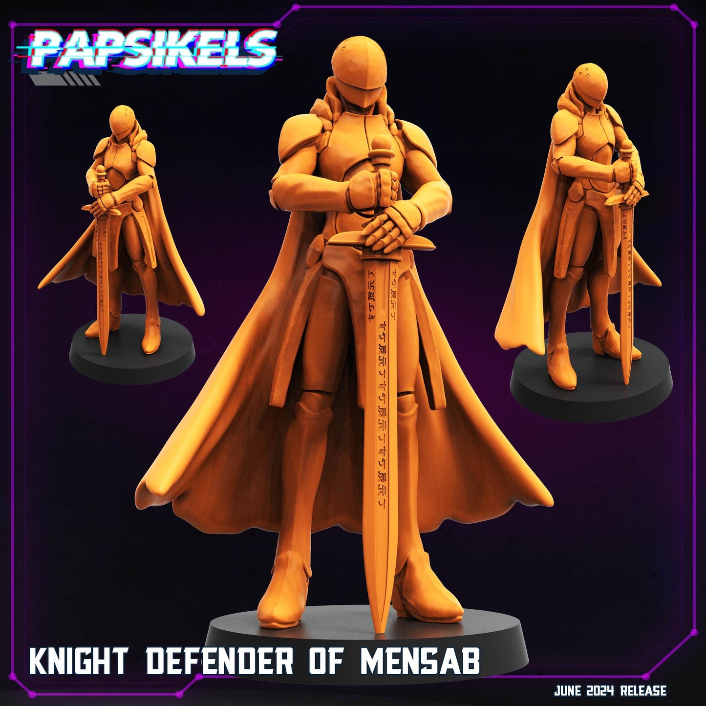 Knight Defender of Mensab (sculpted by Papsikels)