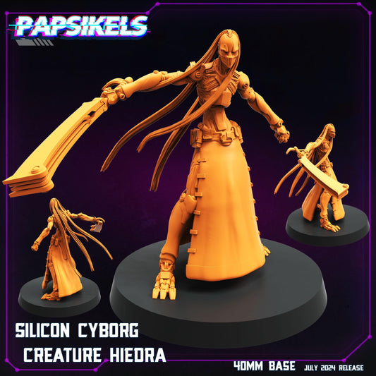 Silicon Cyborg Creature Hiedra (sculpted by Papsikels)