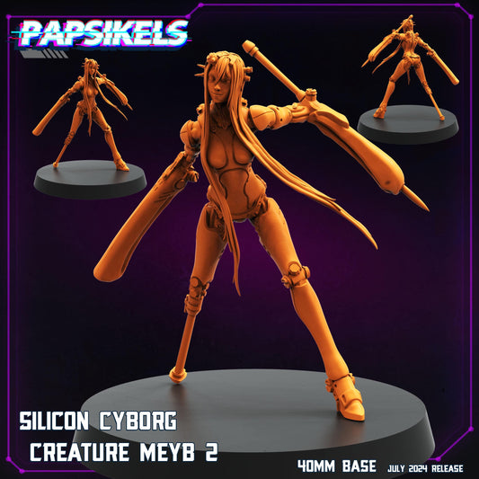 Silicon Cyborg Creature Meyb 2 (sculpted by Papsikels)