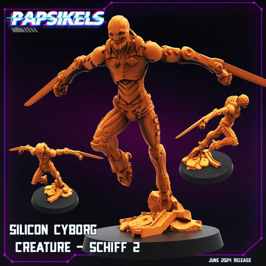 Silicon Cyborg Creature - Schiff 2 (sculpted by Papsikels)