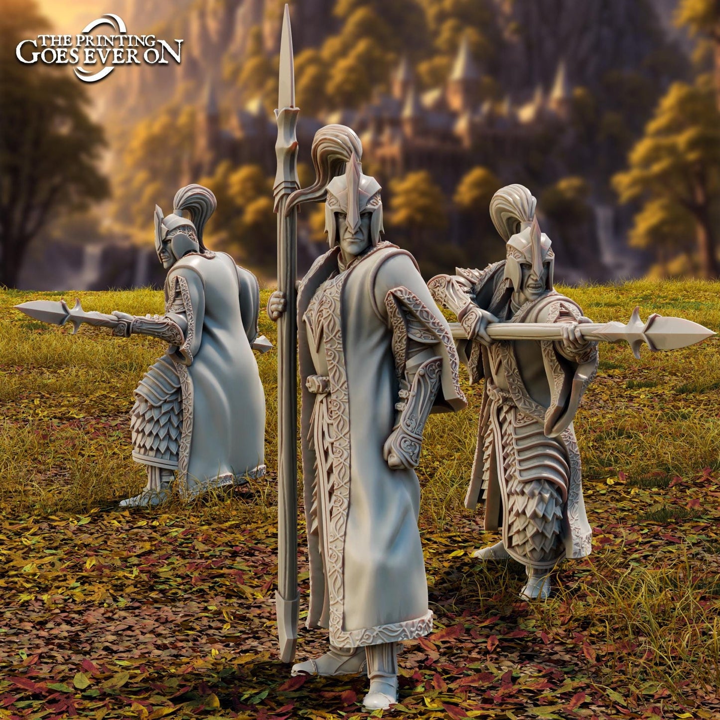 Brightwood Queens Guard - Set of 3 (sculpted by Print Goes Ever On)