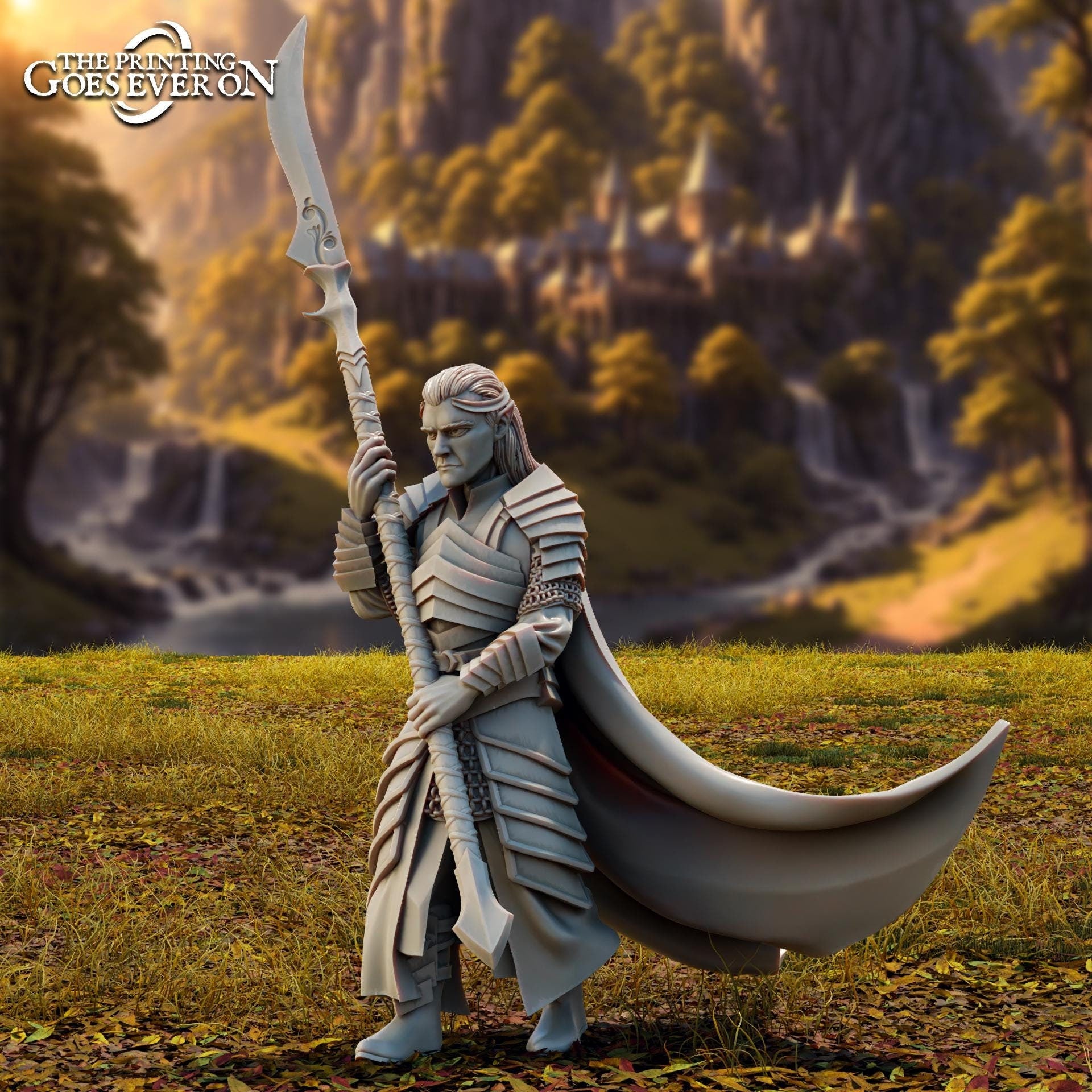 King Galgaenor (sculpted by Print Goes Ever On)