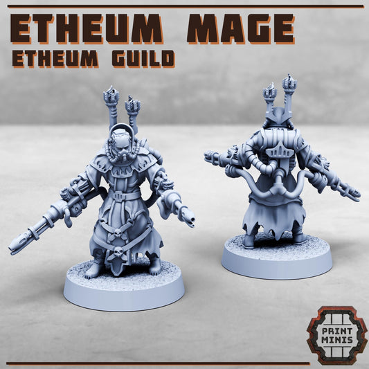 Etheum Mage - Etheum Guild (by Print Minis)
