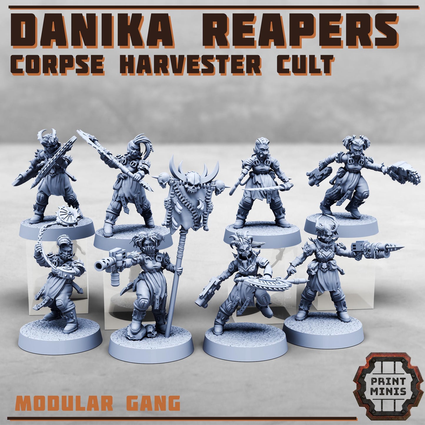 Danika Reapers Gang (by Print Minis)