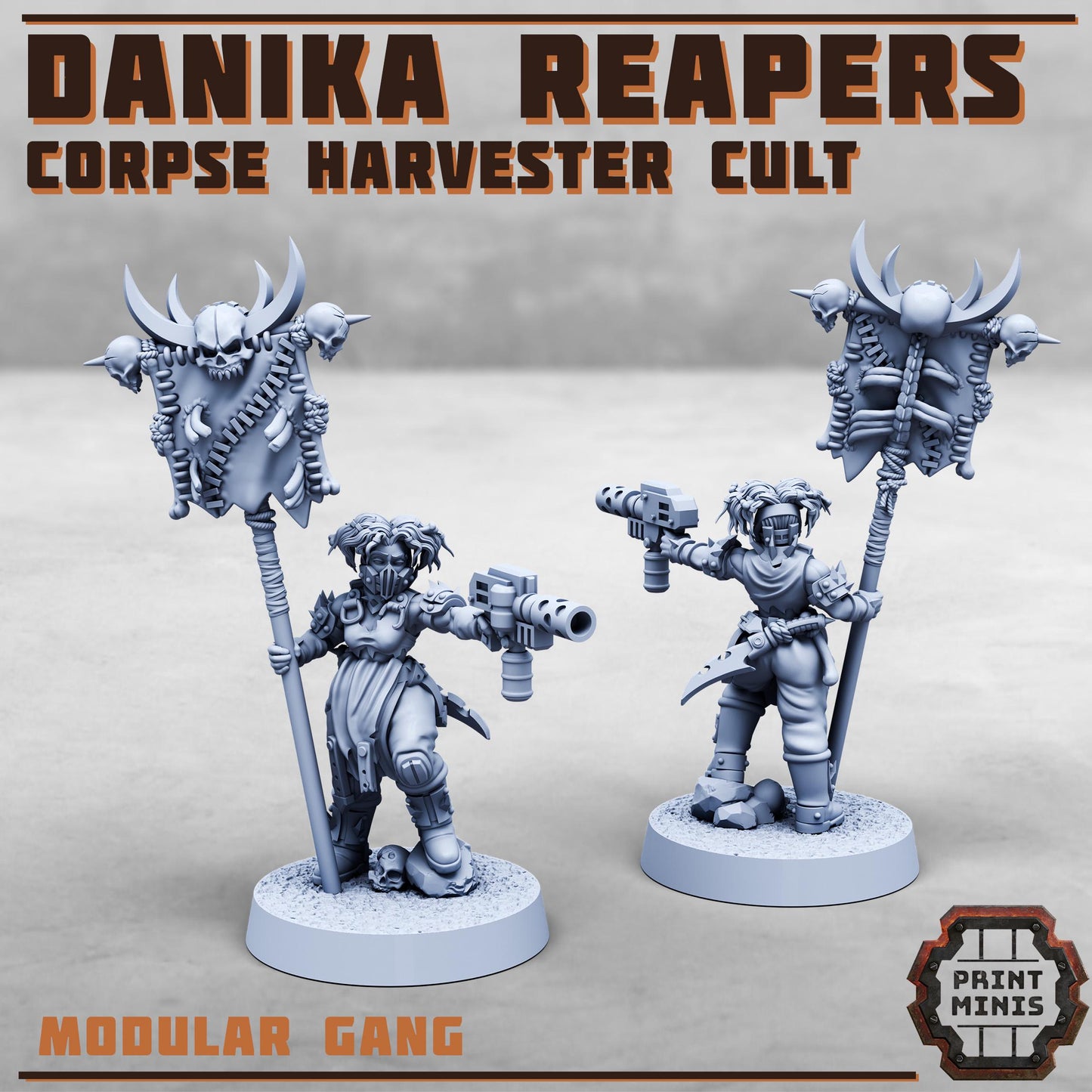 Danika Reapers Gang (by Print Minis)