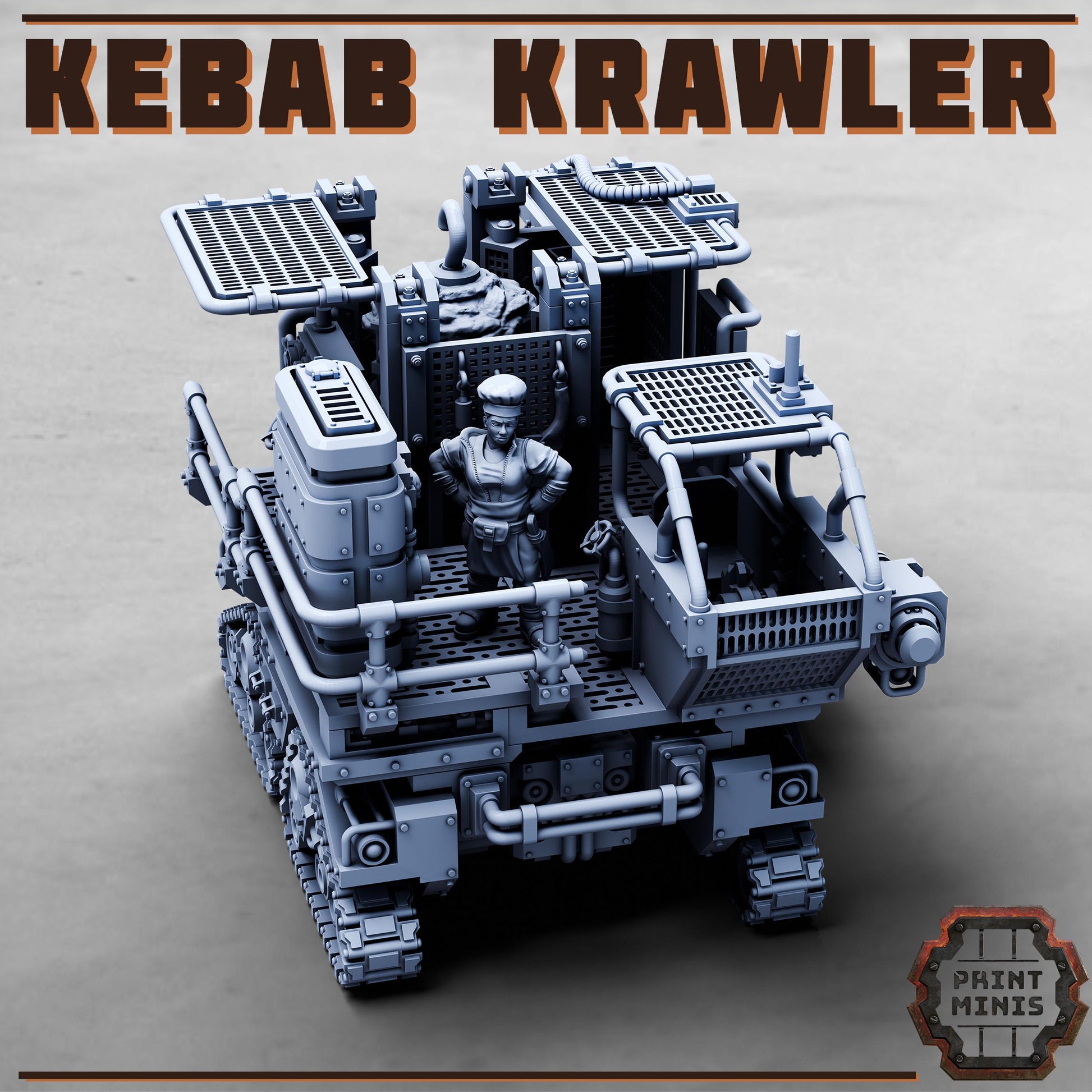 Kebab Crawler (sculpted by PrintMinis)