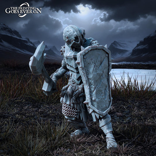 Ironmoor Orc Fighter C (sculpted by Print Goes Ever On)