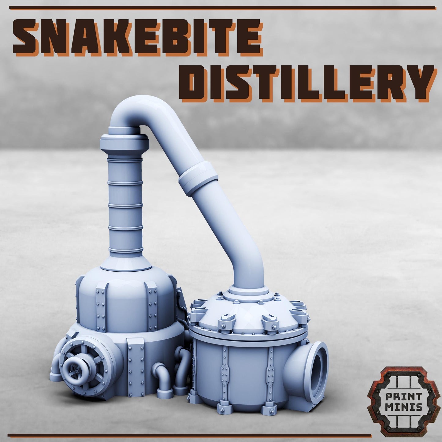 Snakebite Distillery (sculpted by PrintMinis)