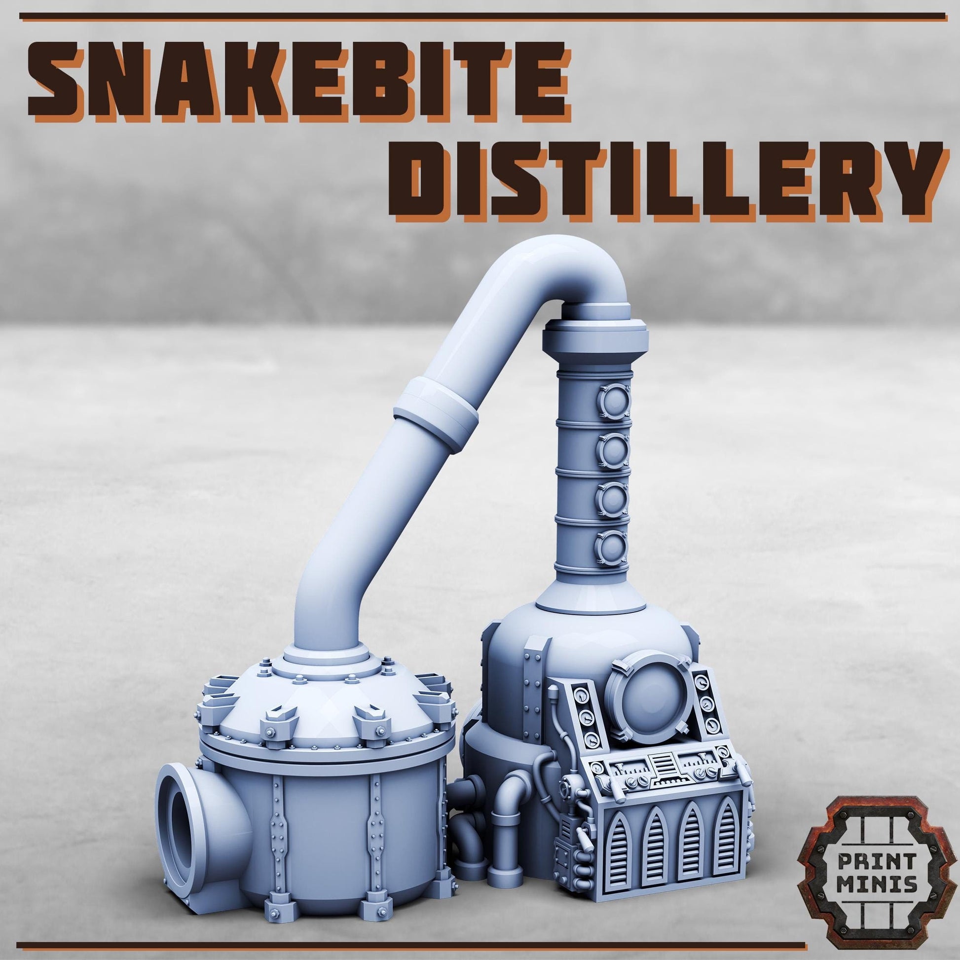 Snakebite Distillery (sculpted by PrintMinis)