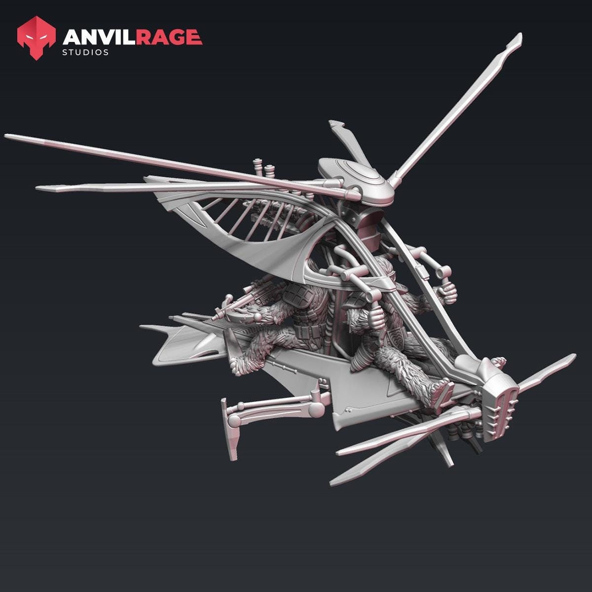 Skytree Chopper (Sculpted by Anvilrage Studios)