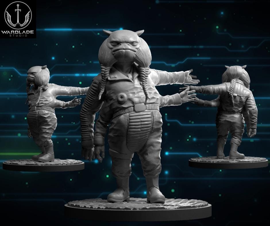 Greez - Fan Art (sculpted by Warblade Studios)